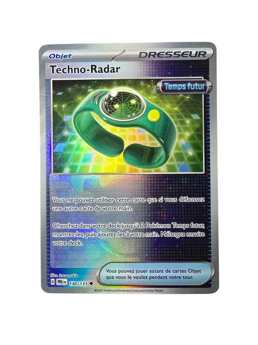 Techno-Radar pokeball reverse 130/131